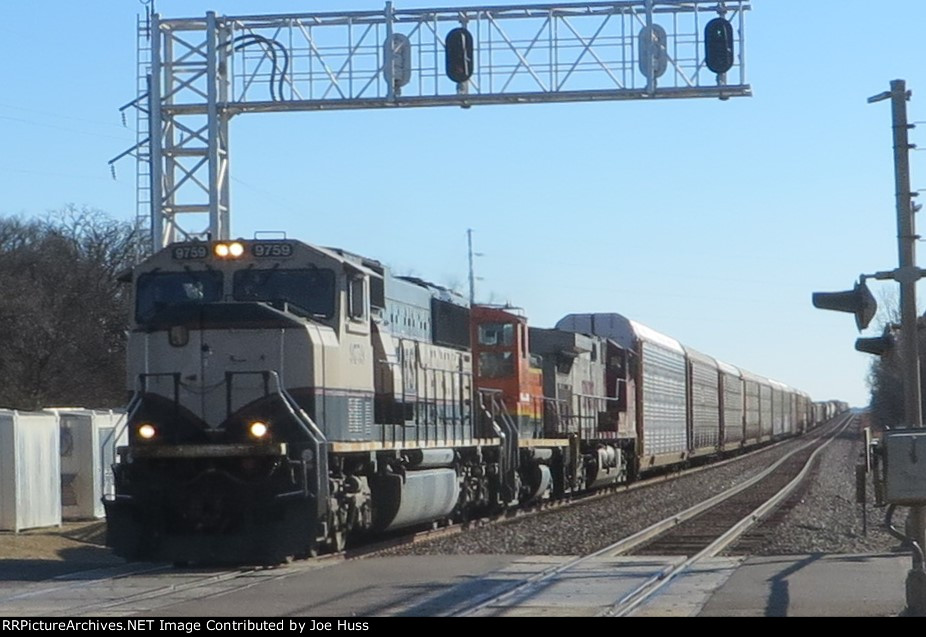 BNSF 9759 West